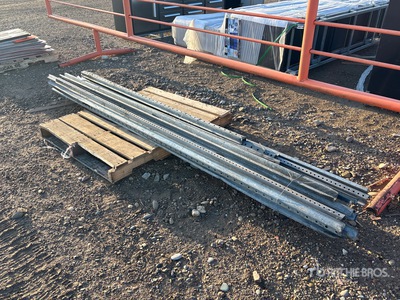Quantity of (17) Metal Posts