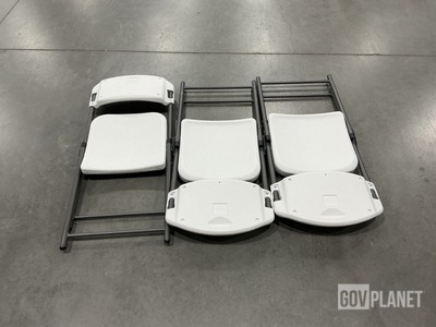 (3) Folding Chairs