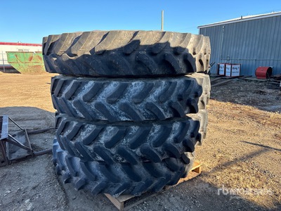 Quantity of (4) Firestone 380/90R46 Tires - Fits Rogator RG1100B Sprayer