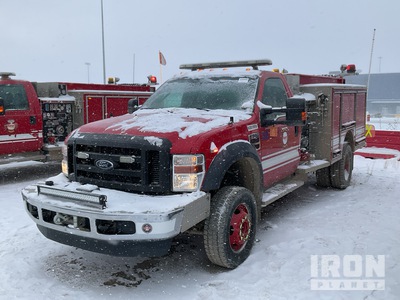 2010 Ford F-550 4x4 Emergency Response Fire Pump Truck