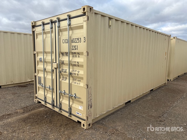 2024 20 ft Standard Double-Ended Storage Container | Ritchie Bros ...