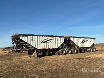 2016 Lode King Tri/A Super B-Train Lead Remolque de granos