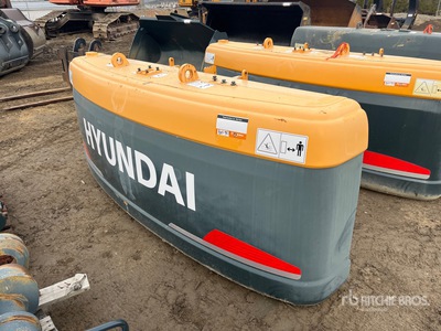 Hyundai Excavator Counterweight
