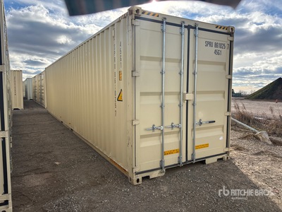 40 ft High Cube Double-Ended Opslag container