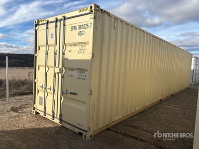 2024 40 ft High Cube Double-Ended حاويات تخزين