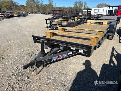 2026 Double A 8320T52 20 ft T/A Equipment Trailer (Unused)