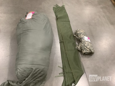 (94) Wet Weather Poncho Liners, (25) Insect Net Protectors & Assorted Items