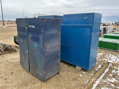 Quantity of (2) Sub Arc Supplies Welding Supply Cabinets