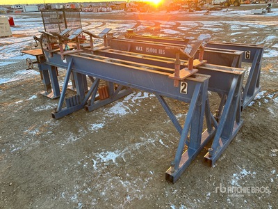 Quantity of (4) Pipe Stands