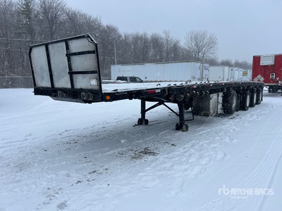 2015 Temisko 48 ft Quad/A Aluminium Flatbed Trailer