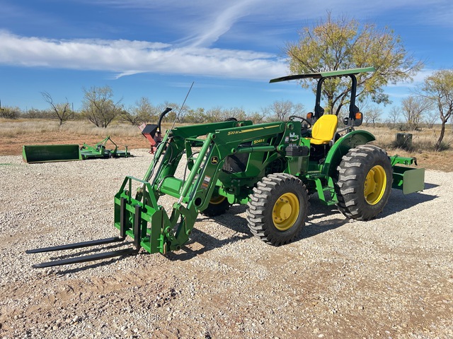 2018 John Deere 5045E 4WD Utility Tractor