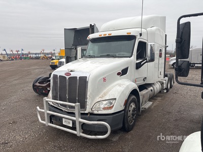 2016 Peterbilt 579 6x4 T/A Sleeper Truck Tractor (Inoperable)
