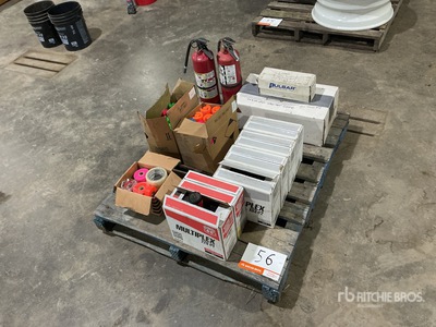 Quantity of Marking Paint, Fire extinguishers and Lithium Grease