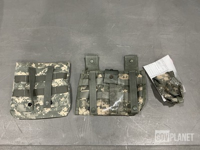 (92) Universal Side Plate Pouches, (83) M4 Three Mag Pouches & Assorted Items