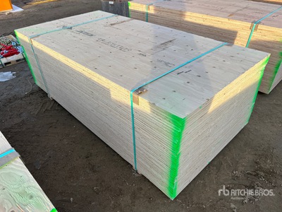 Quantity of (40) 3/4" 4x8 CSP/DFP No Stamp Contreplaqué (Unused)