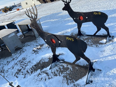 2025 Kit Containers AR500ATDEER Steel Shooting Target その他 - 店舗 & 倉庫 (Unused)