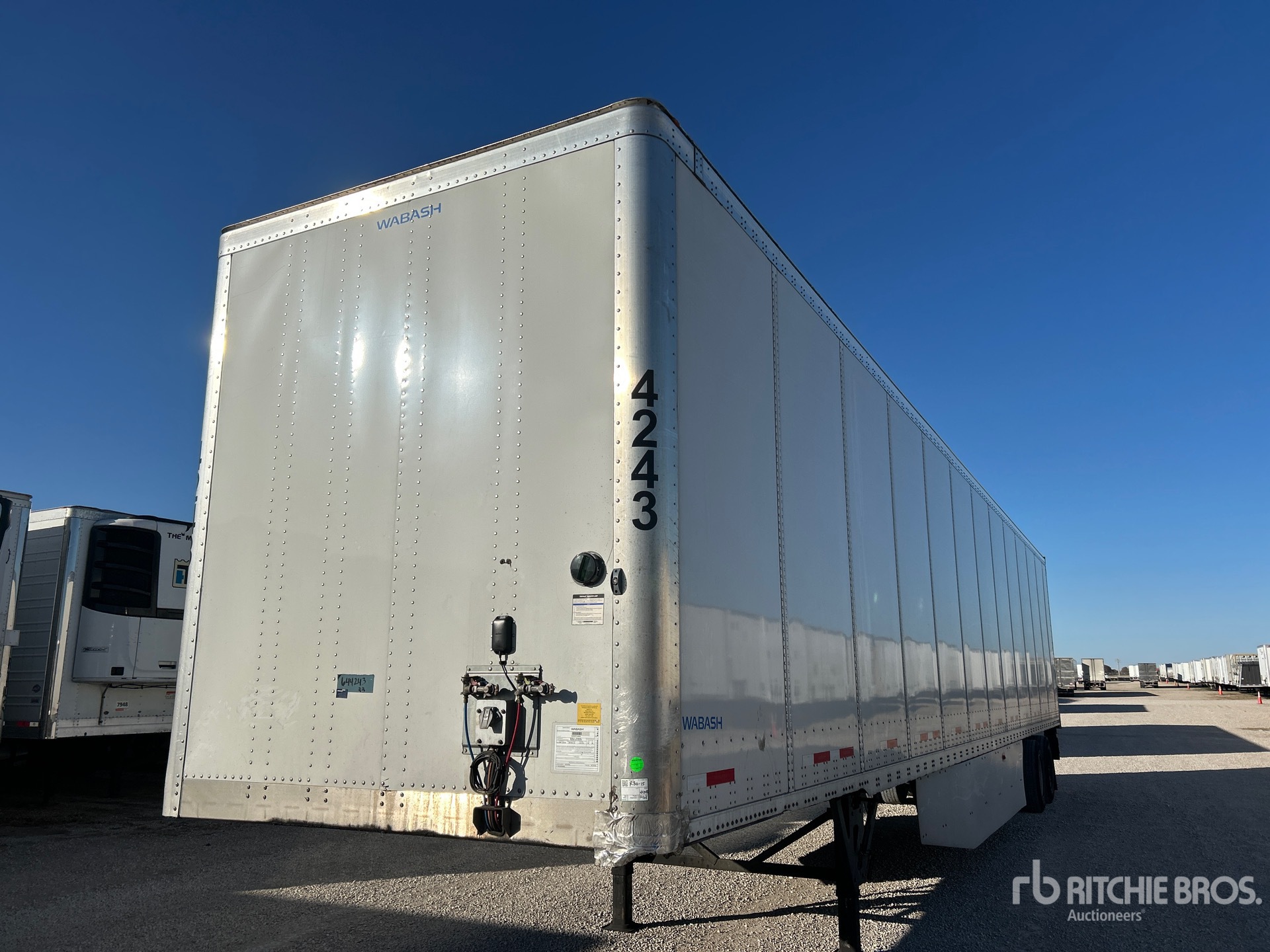 2026 Wabash 53 ft x 102 in T/A Gesloten aanhangwagen