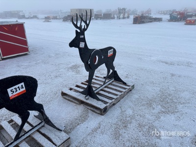 2025 Kit Containers AR500ATDEER Shooting Target