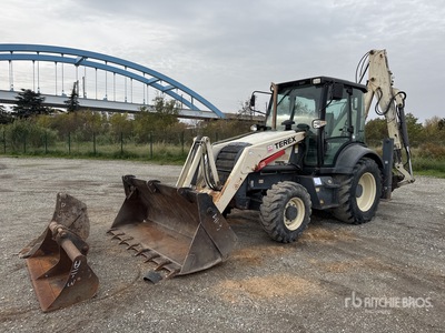 2007 Terex 820 4x4 Chargeuse Pelleteuse Backhoe Loader