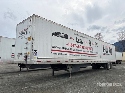 2023 Utility 53 ft x 102 in T/A Remorque fourgon