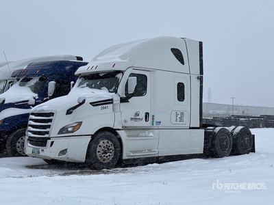 2022 Freightliner Cascadia 126 6x4 3- Achs Sattelzugmaschine mit Schlafkabine