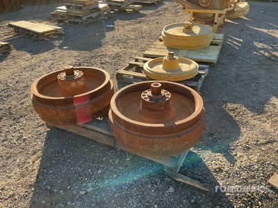 Quantity of (5) Cat D10 Idlers