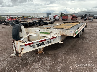 2007 Trail King TK12-1800 18 ft T/A Equipment Trailer