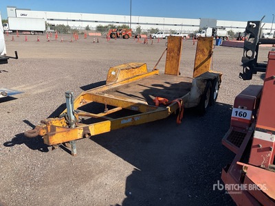 1991 Fleming T312SB 12 ft T/A Equipment Trailer