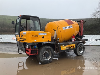 Dieci F7000 4x4 Concrete Mixer All Terrain Mixer