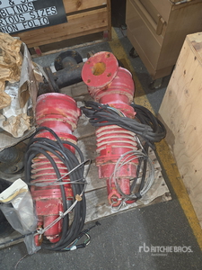 Quantity of (2) Weil W-2533-11 Submersible Slicer Pumps - 5 Hp