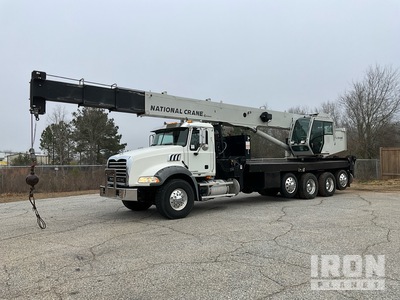 2010 Mack 800 45 ton 10X6X4 Hydraulic Truck Crane