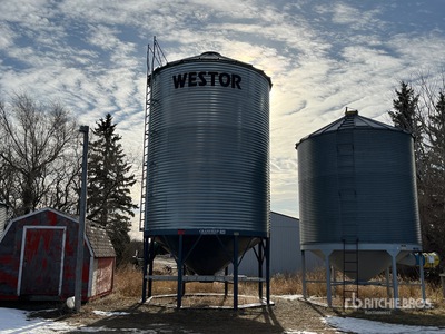 Westor +/- 3300 bu 5 Ring Hopper Grain Bin