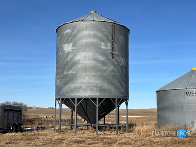 Westeel-Rosco +/- 5000 bu 7 Ring Hopper Pojemnik na ziarno