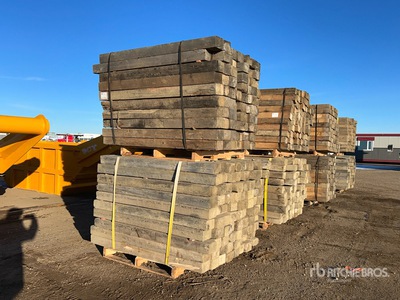 Quantity of (2) Pallets of 5 ft Pipeline Skids