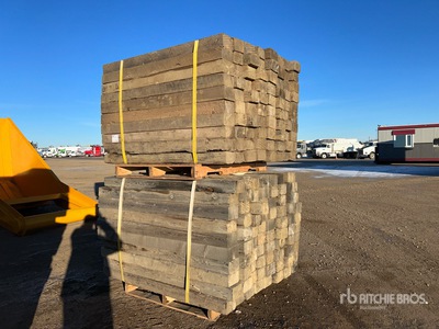 Quantity of (2) Pallets of 5 ft Pipeline Skids