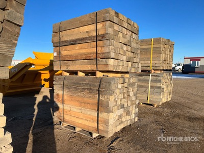 Quantity of (2) Pallets of 5 ft Pipeline Skids