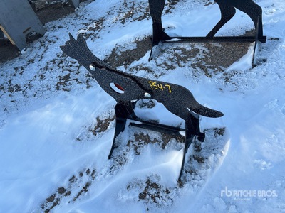 2025 Kit Containers AR500ATCOYOTE Steel Shooting Target その他 - 店舗 & 倉庫 (Unused)