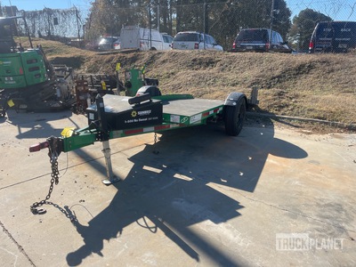 2017 Pratt EZ-1265S 12 ft S/A Tilt Deck Trailer