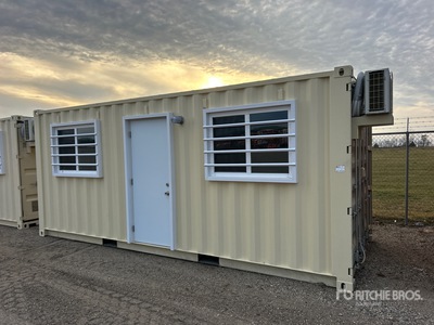 2025 20 ft x 8 ft Skid-Mounted Mobile Office (Unused)