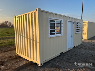 2025 20 ft x 8 ft Skid-Mounted Mobile Office (Unused)