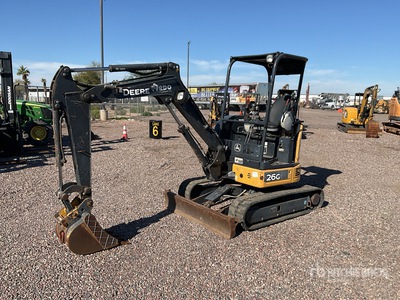 2016 John Deere 26G Mini-pelle