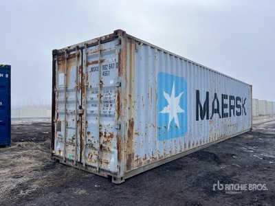 2007 40 ft High Cube Storage Container