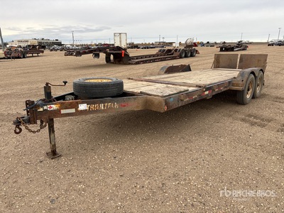 2012 Trailtech 20 ft T/A Anhänger Mit Kippvorrichtung