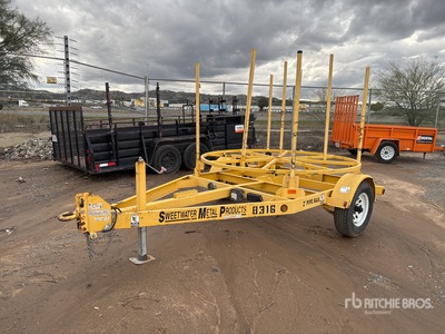 2017 Sweetwater Metal Products CT1135TT S/A (1) Reel Trailer