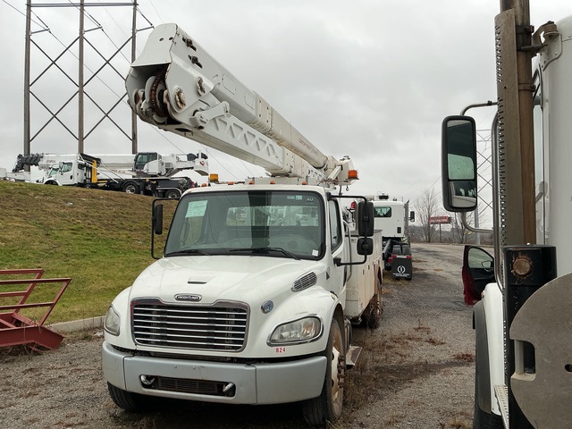 2012 Terex Hi-Ranger HRX-55 on 2013 Freightliner M2 106 4x2 Bucket Truck (Inoperable)