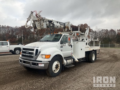 2015 commander C4047 on 2015 Ford F750 XL 4x2 Digger Derrick Truck