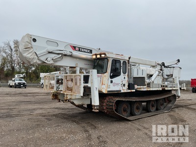 2014 PowerTraxx 15SW-H Crawler Carrier w/2015 Terex Hi-Ranger TM100
