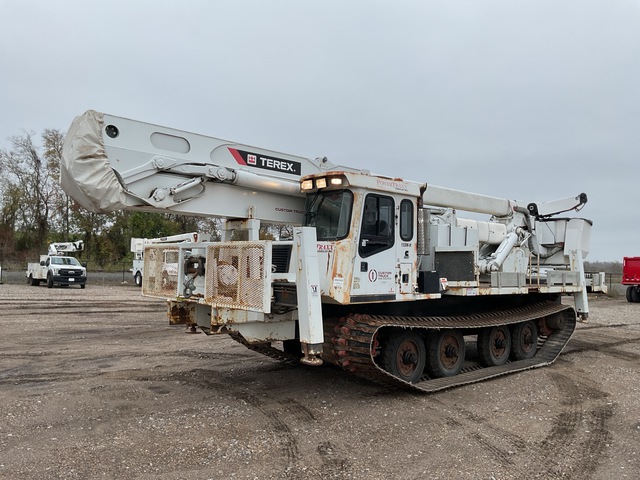 2014 PowerTraxx 15SW-H Crawler Carrier w/2015 Terex Hi-Ranger TM100