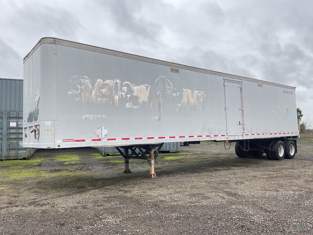 1988 Fruehauf FB8-F2-45 45 ft x 102 in T/A Van Trailer