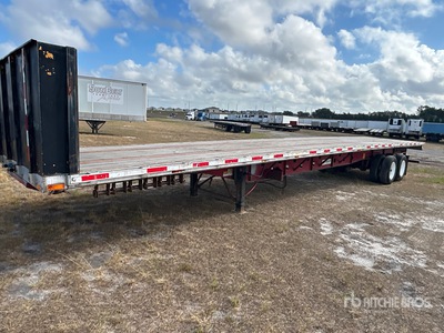 2009 Transcraft Eagle II 48 ft T/A Flatbed Trailer